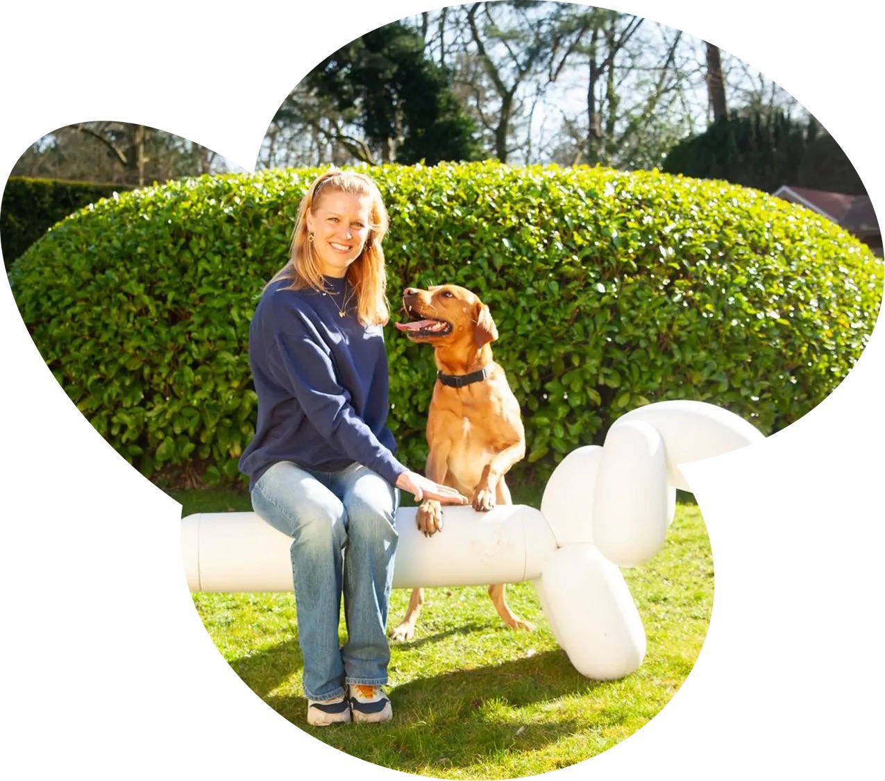 Elien, oprichtster van Let's dog