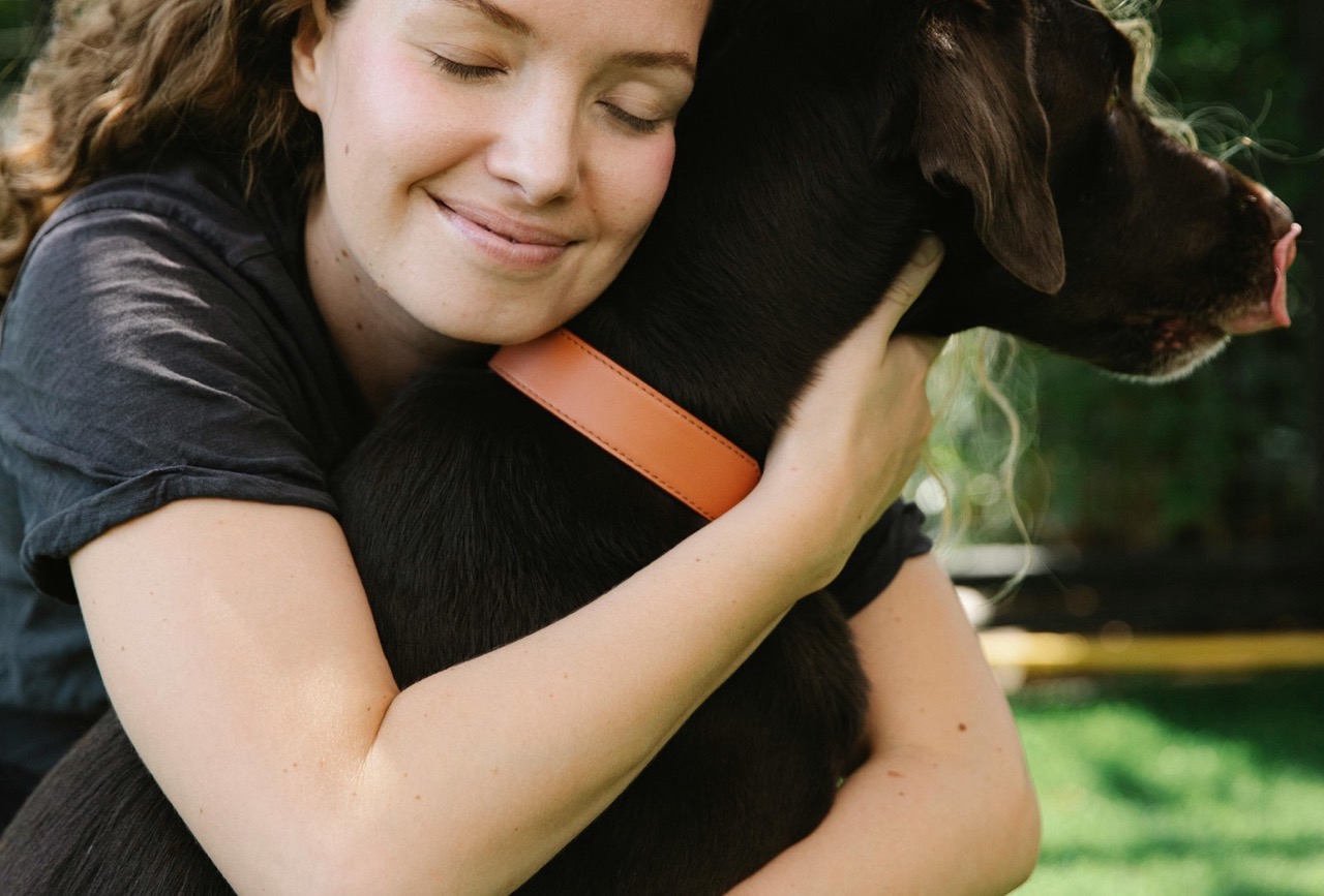 Hond met eigenaar — persoonlijk consult