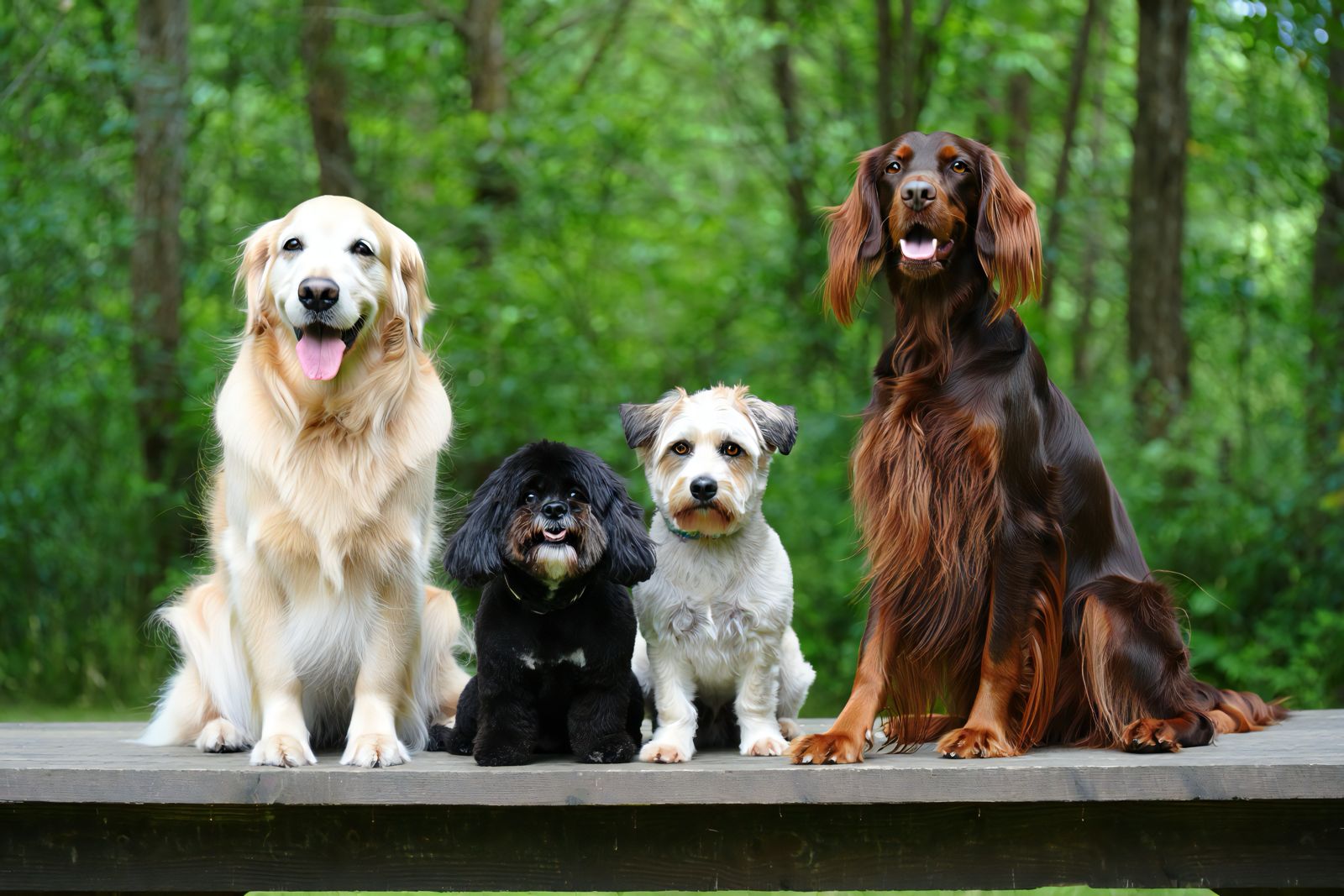 Hond buiten in het gras — ontdek welk ras bij je past